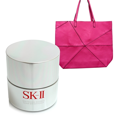 SK-II 晶緻煥白勻透乳霜75g (贈香榭春色粉彩肩背包)