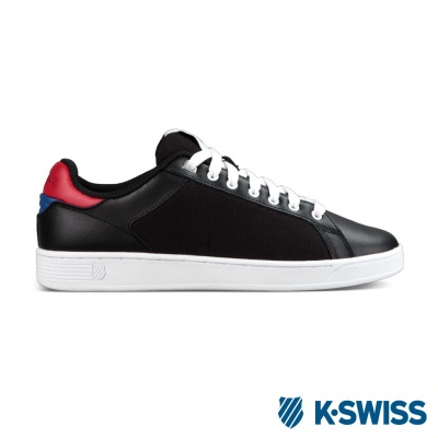 K-Swiss Clean Court CMF美式休閒鞋-男-黑/紅/藍