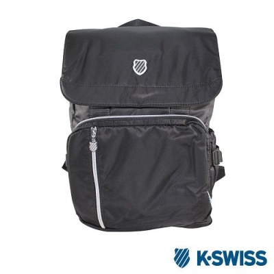K-Swiss CS FC Backpack休閒後背包-黑