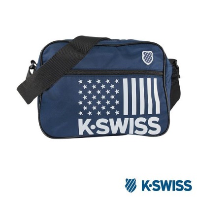 K-Swiss CS-Shoulder Bag休閒斜背包-藍