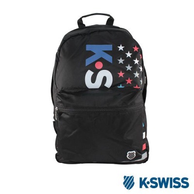 K-Swiss CS-PT Backpack休閒後背包-黑