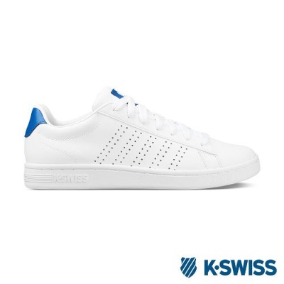 K-Swiss Court Casper休閒運動鞋-男-白/藍