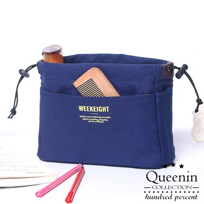 DF Queenin 韓版袋質感系中包收納包包中包小款共2色